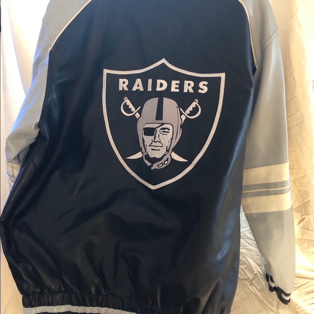 Raiders Bomber Jacket - Sz M